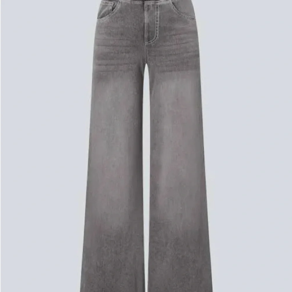 👖 Halara Halara Flex High Waisted Stripe Wide
Leg Jeans with Pockets - Picture 8 of 11